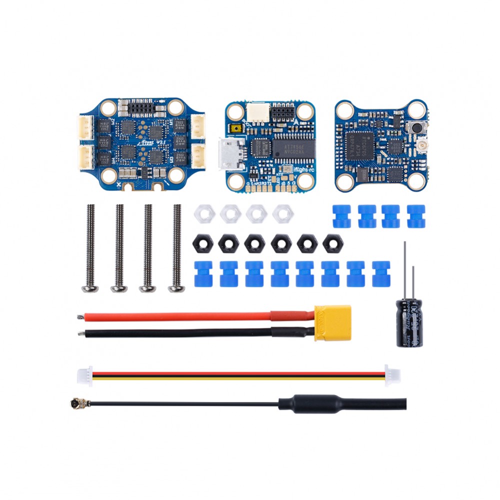 Iflight SucceX Micro F4 V2.1 15A 2-4S Flight Tower System (MPU6000,ESC Plugs)